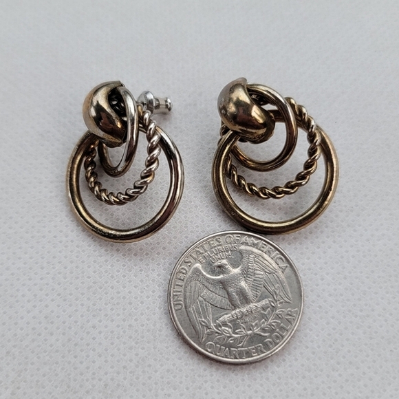 Vintage Triple Layer Hoop Doorknocker - Picture 6 of 7